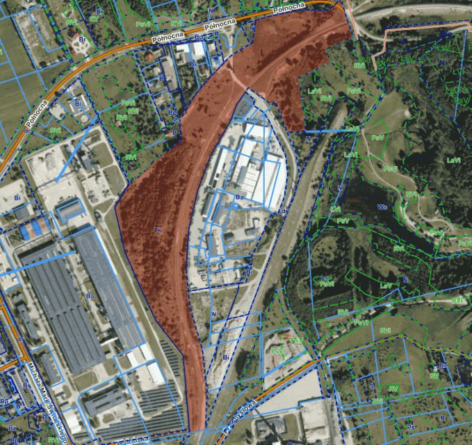 Działka przemysłowa Suwałki