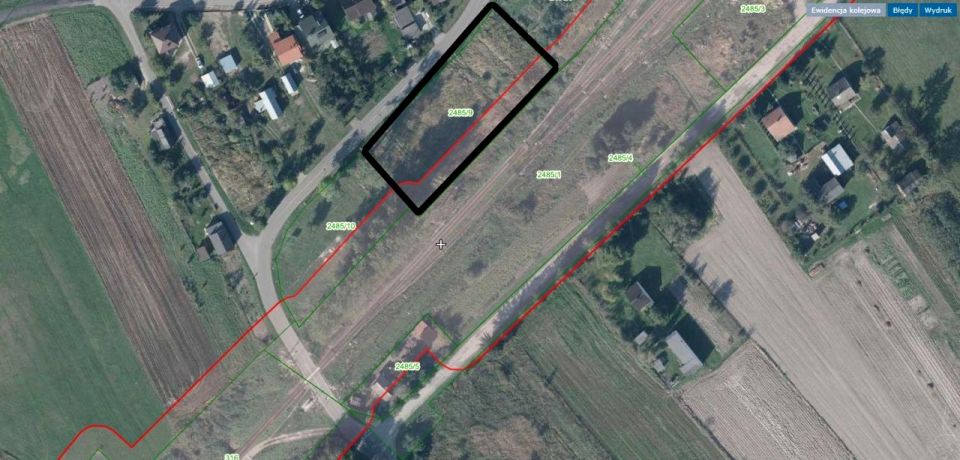 Działka inna Parczew