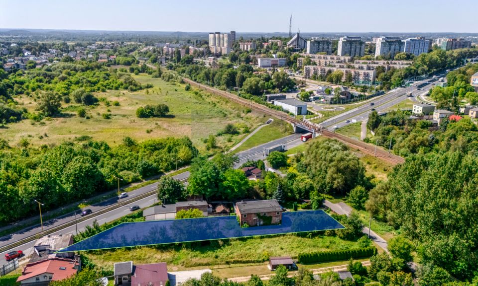 Działka usługowa Częstochowa