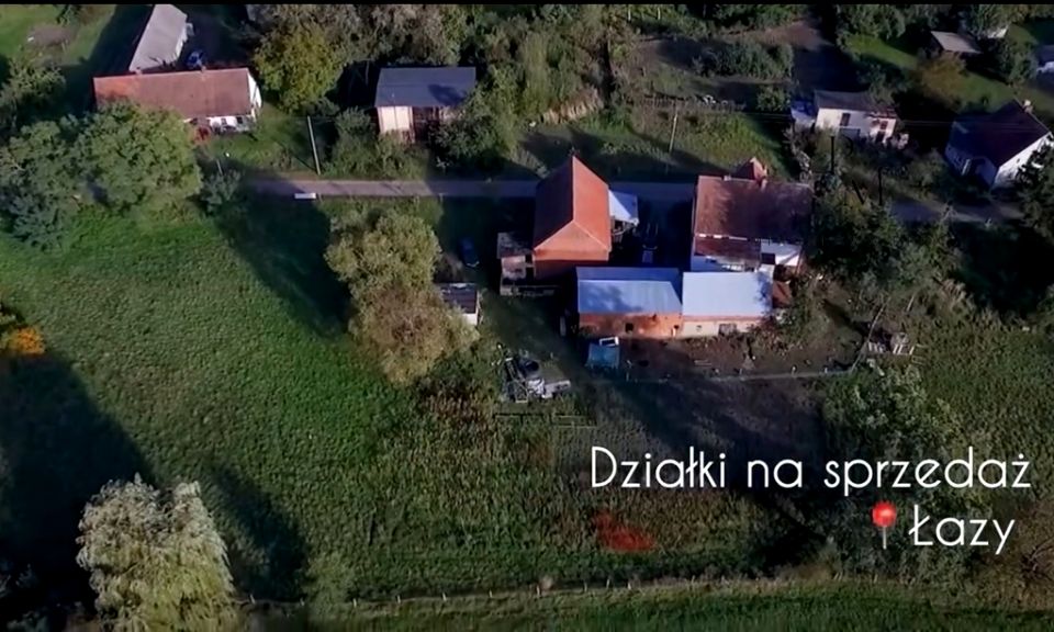 Działka przy lesie