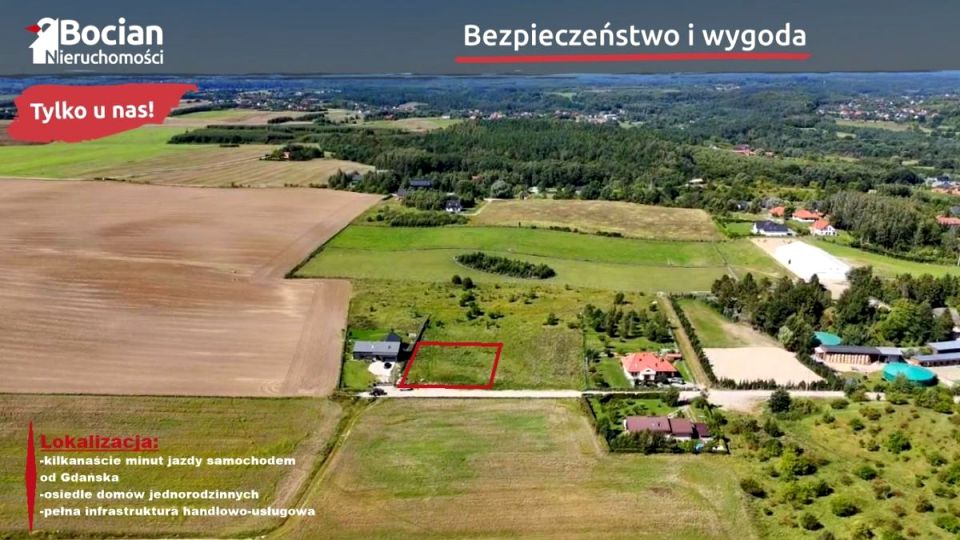 Działka budowlana Bielkówko