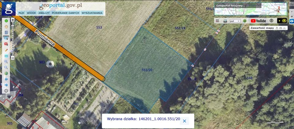 Działka budowlana Płock