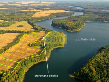 Działka nad jeziorem