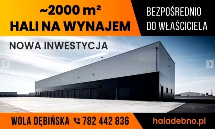 Budynek użytkowy Wola Dębińska