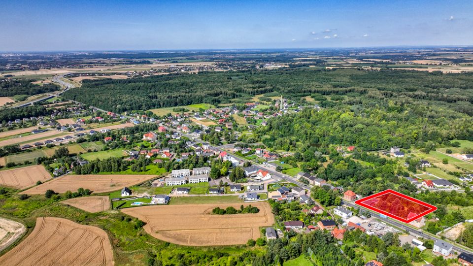 Ogrodzona działka Bytom