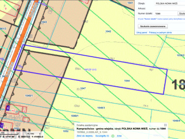 Działka budowlana Polska Nowa Wieś