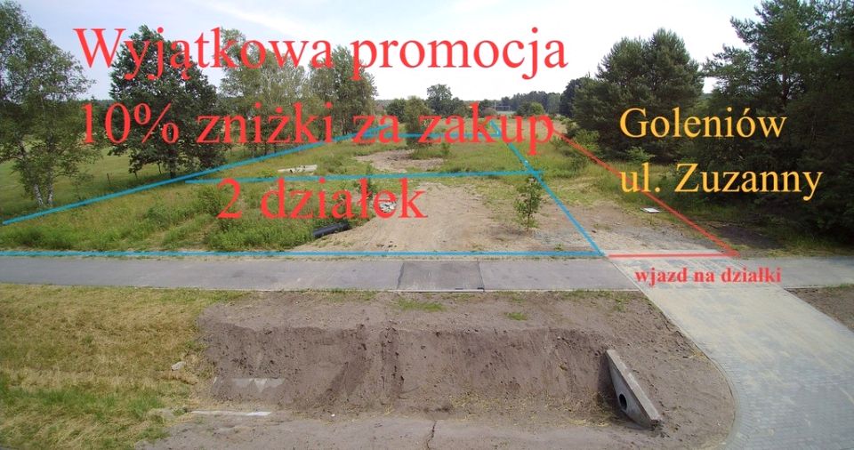 Działka budowlana Goleniów