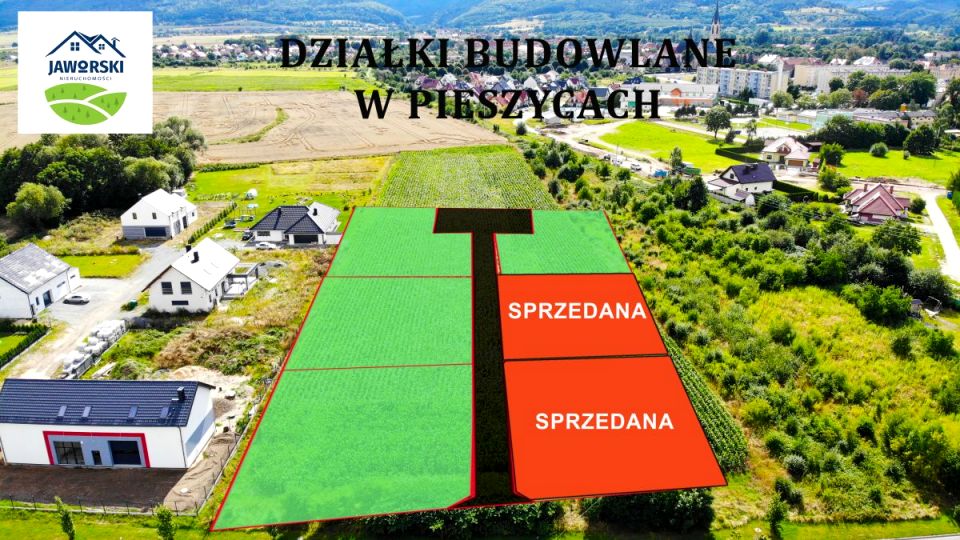Działka budowlana Pieszyce