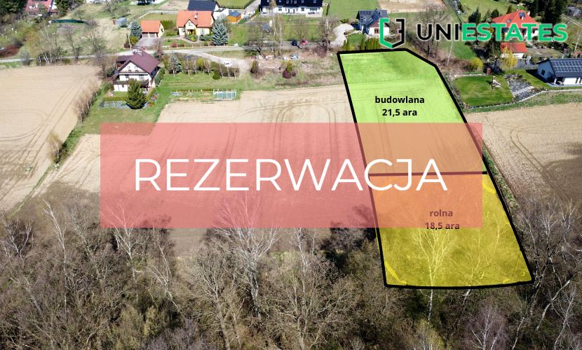 Działka budowlano-rolna Przebieczany