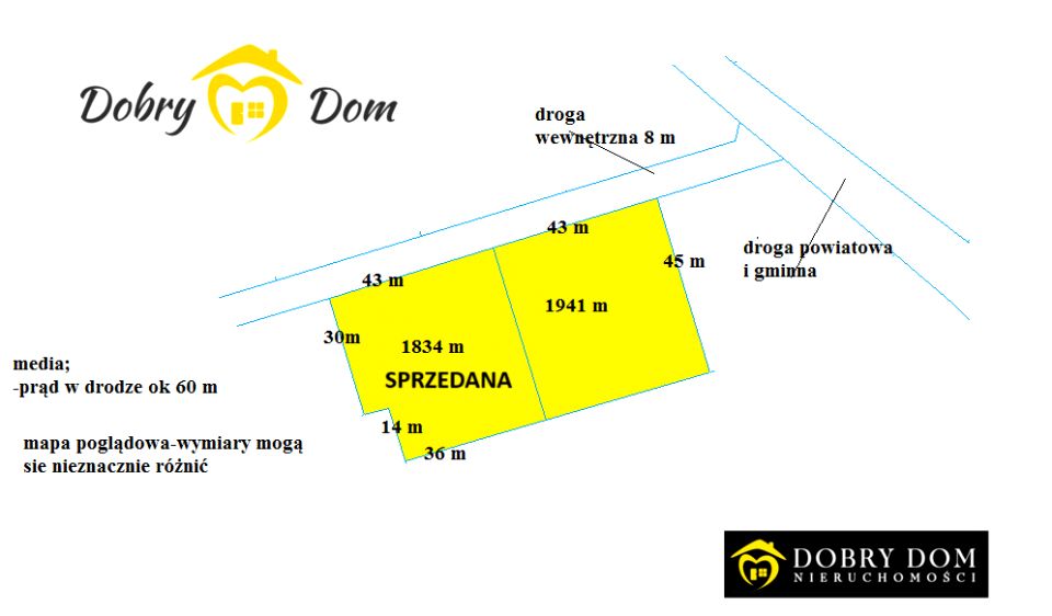 Działka budowlana Zajma