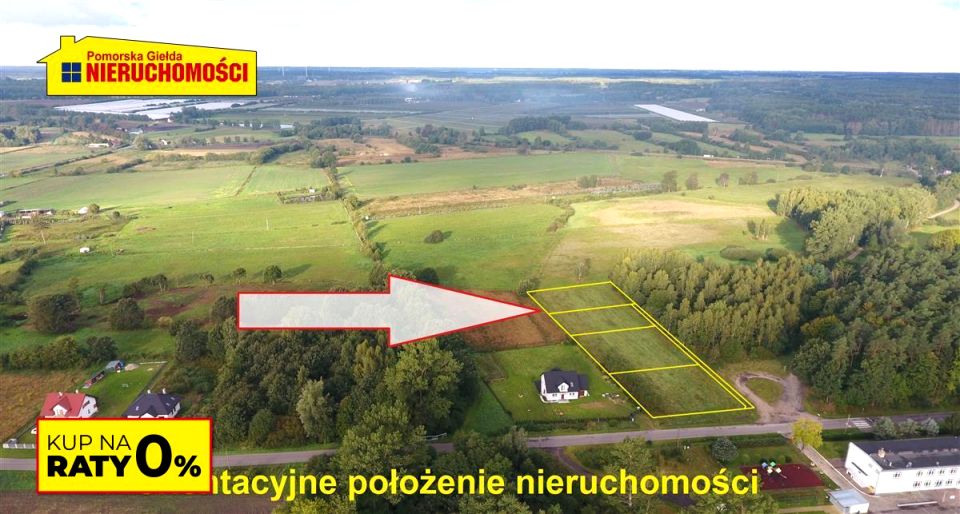 Działka budowlana Kościernica