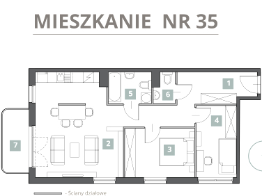 Mieszkanie Kraków