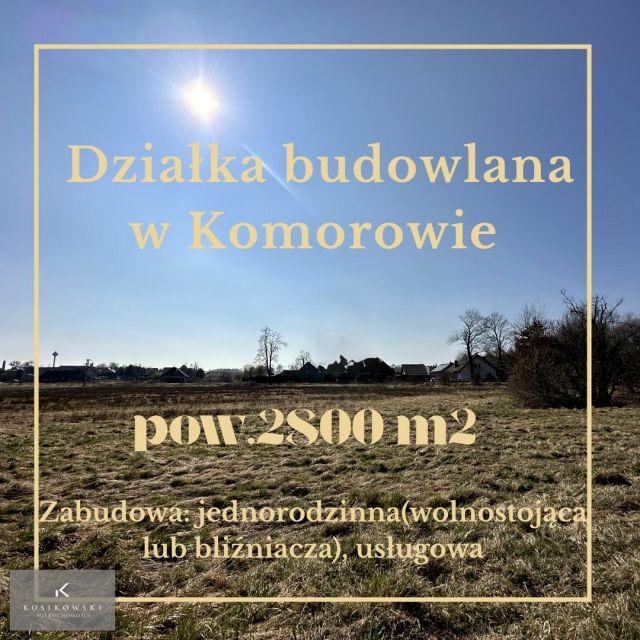 Działka Komorów