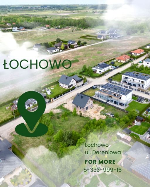 Działka budowlana Łochowo