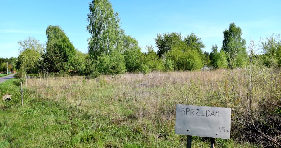 Działka budowlano-rolna Wólka Krasienińska