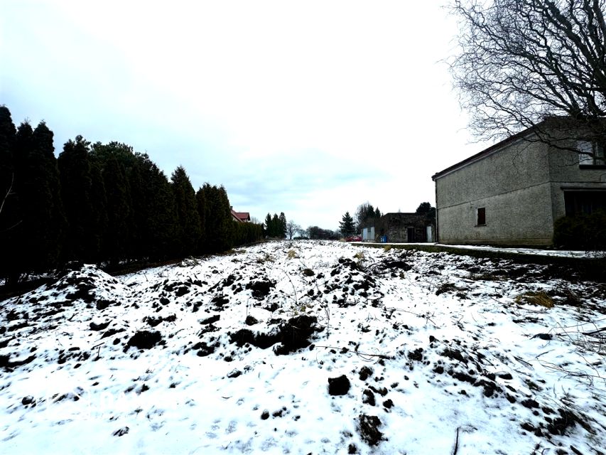 Działka inwestycyjna Giebułtów