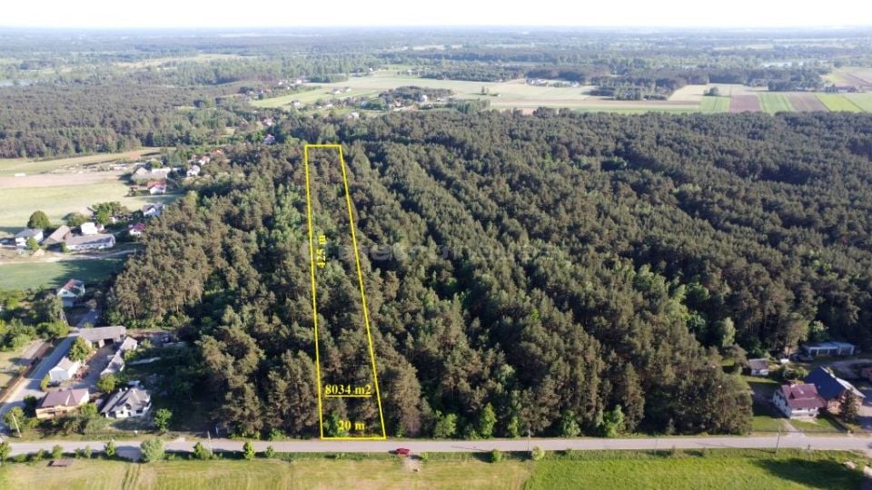 Działka leśna Gulczewo