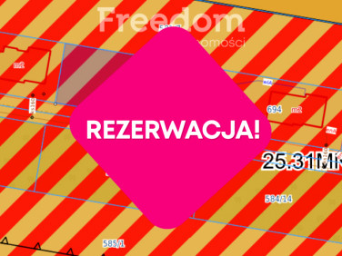 Działka przy lesie