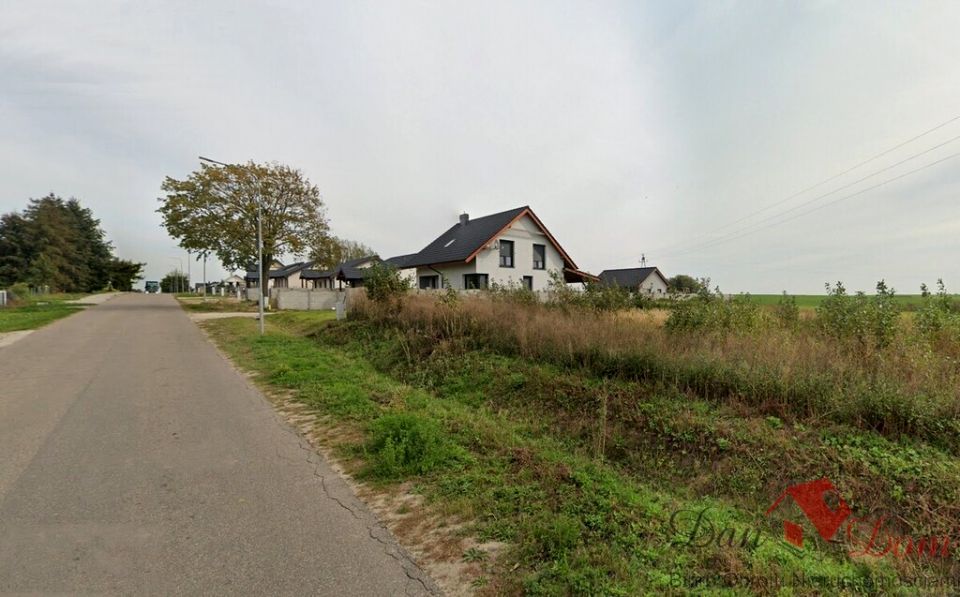 Działka budowlana Łekno