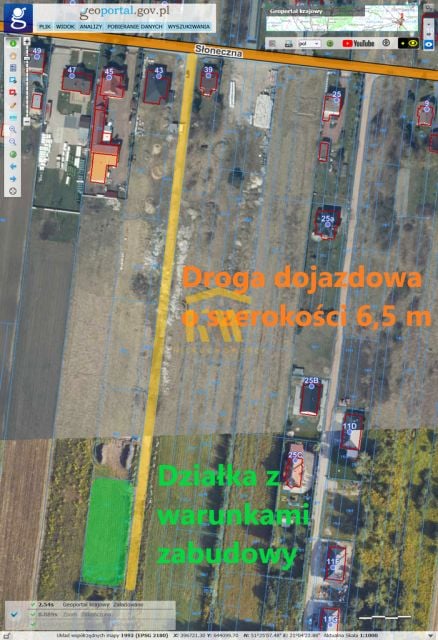 Działka budowlana Milejowice