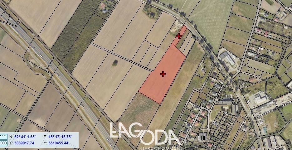 Działka usługowa Deszczno