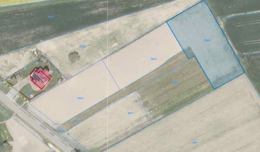 Działka siedliskowa Majdan Mętowski