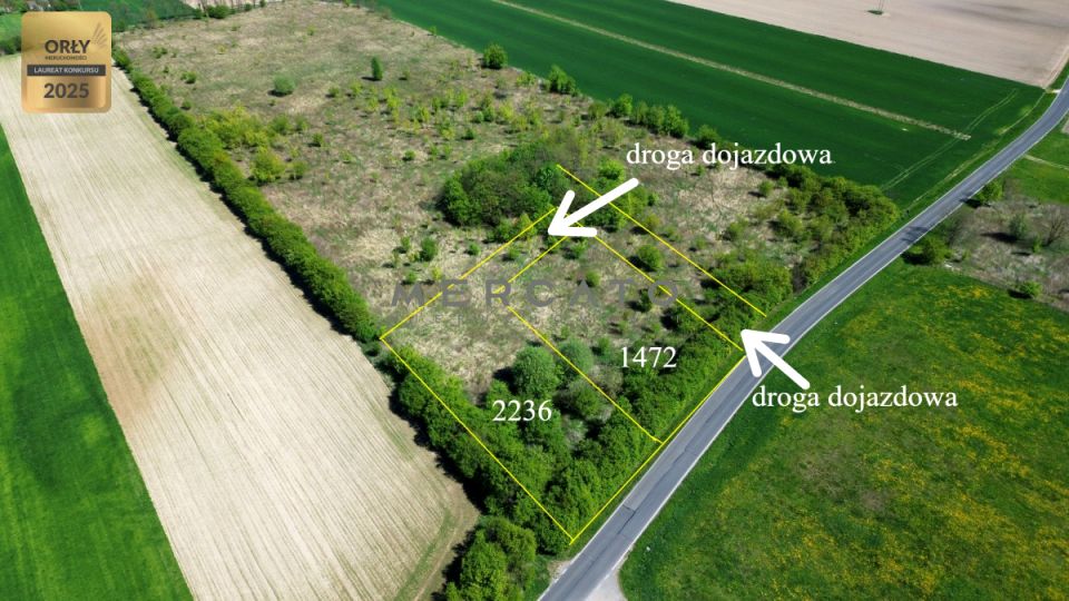 Działka budowlana Podkampinos