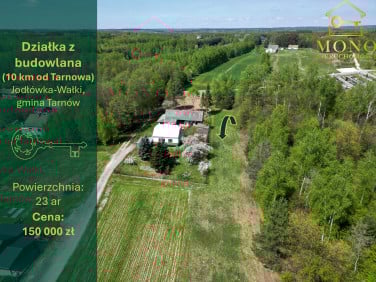 Działka budowlana Jodłówka-Wałki