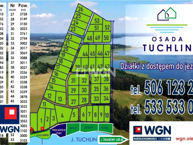 Działka rolna Tuchlin