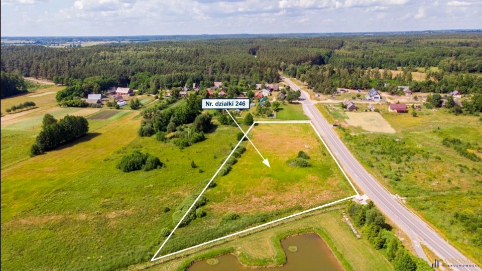 Działka rolna Żywkowo