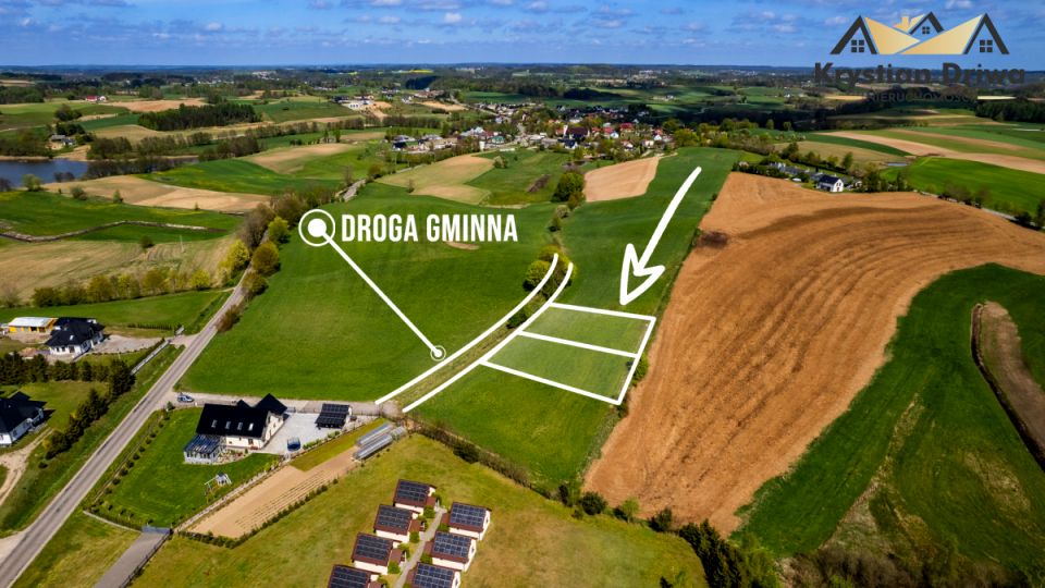 Działka budowlana Tuchlino
