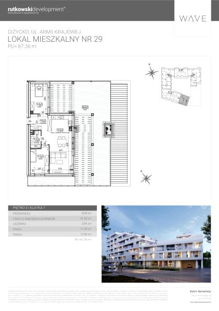 Mieszkanie Śródmieście, ul. Armii Krajowej 1