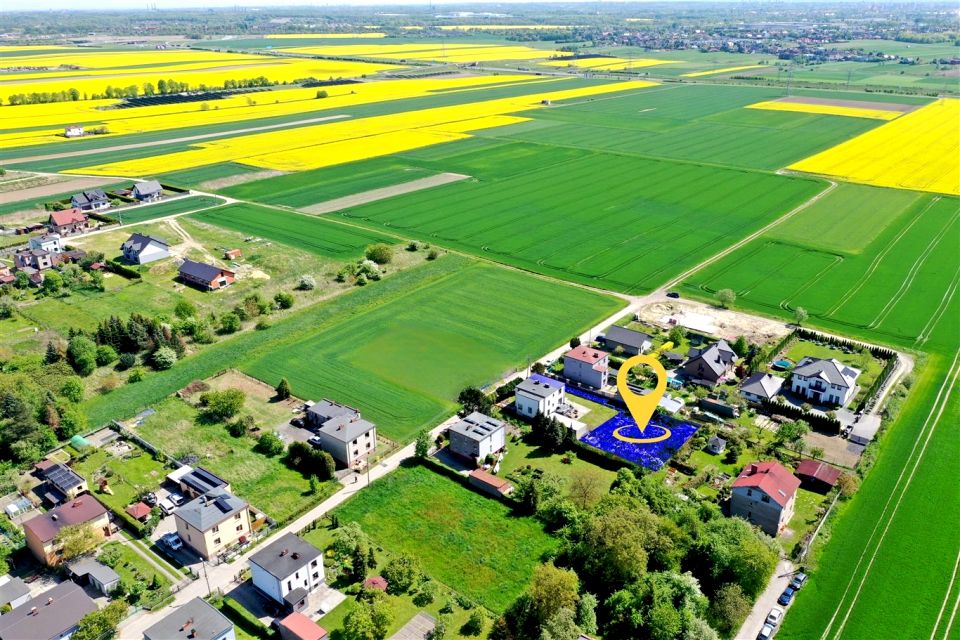 Ogrodzona działka Wieszowa