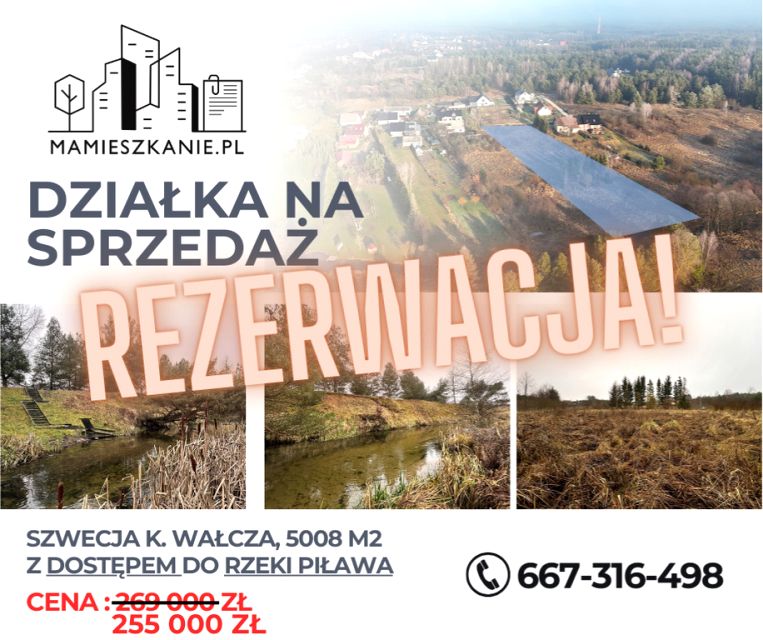 Działka budowlano-rolna Wałcz