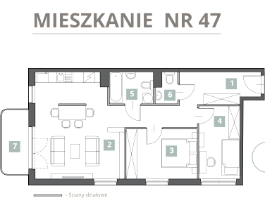 Mieszkanie Kraków
