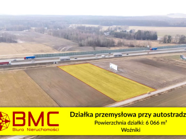 Działka przemysłowa Woźniki