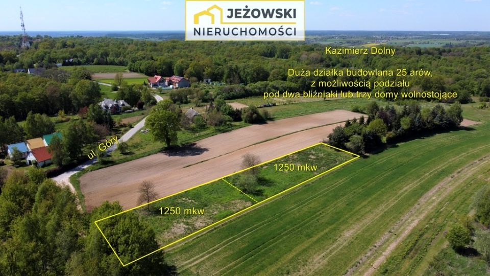 Działka KAZIMIERZ DOLNY