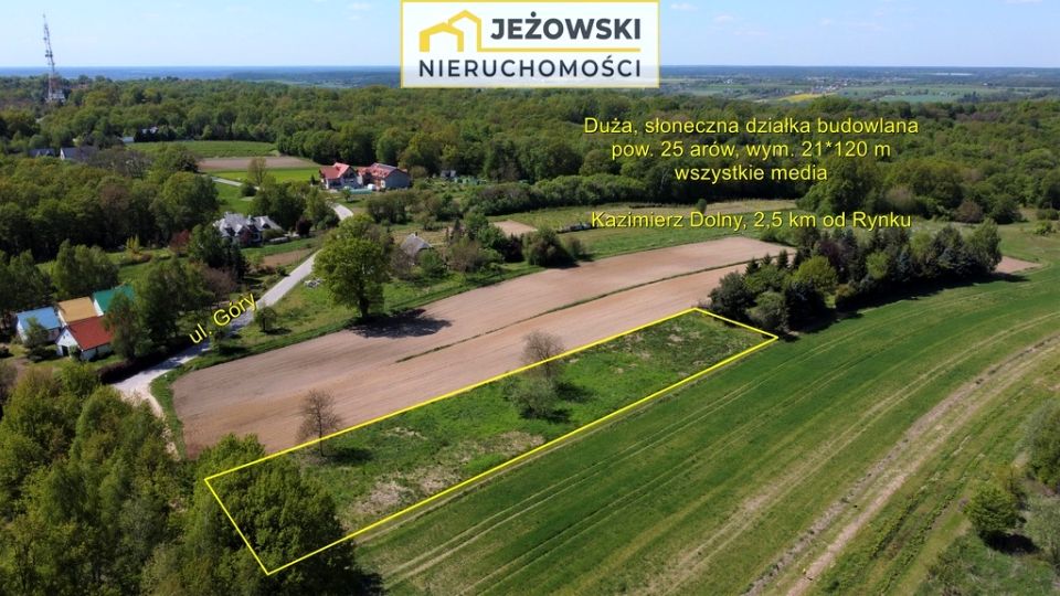 Działka KAZIMIERZ DOLNY
