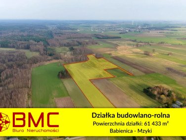 Działka budowlana Babienica
