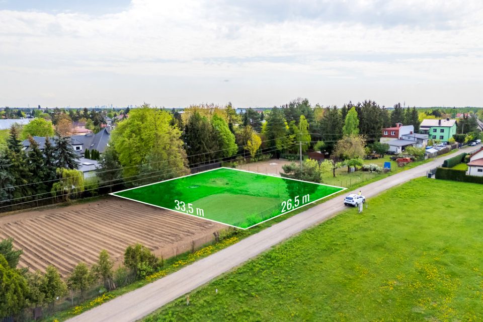 Działka budowlana Łomianki