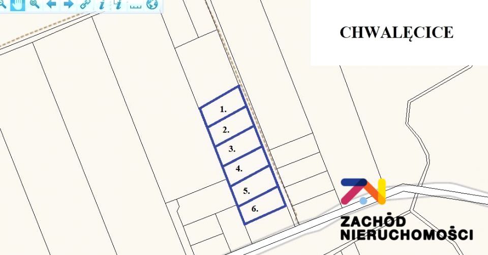Działka budowlana Chwalęcice sprzedam