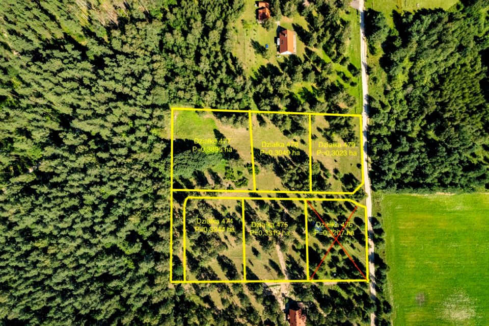 Działka inna Olsztynek