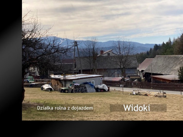Działka rolna Koszarawa