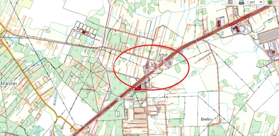 Działka Żabia Wola