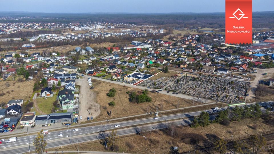 Działka usługowa Bolszewo