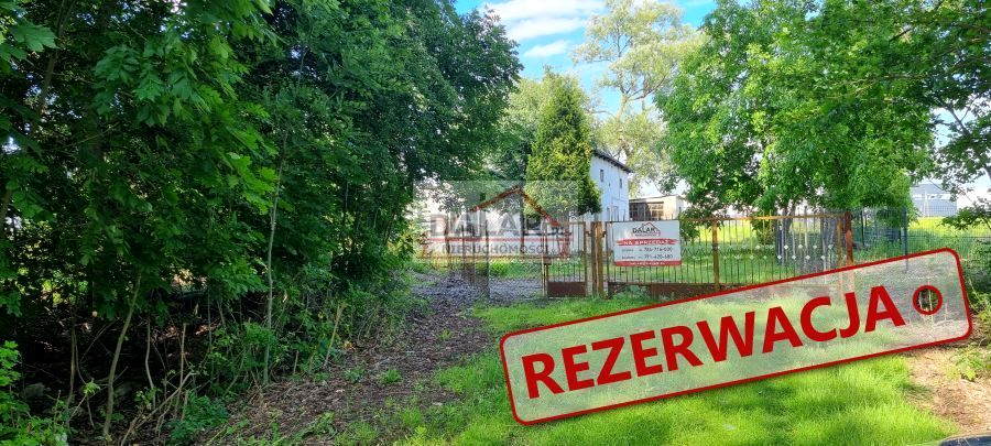 Zabudowana działka Baniocha