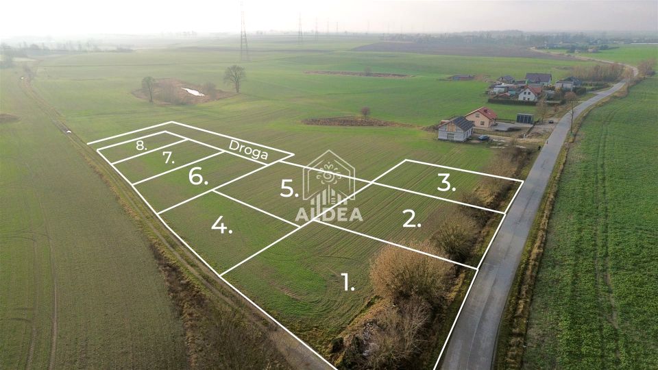 Działka budowlana Suchary