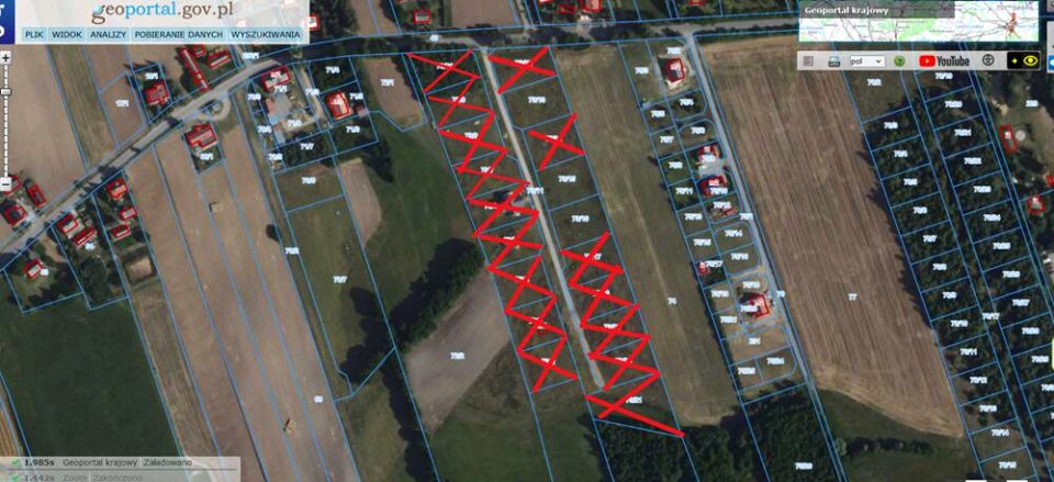 Działka Gołąbki