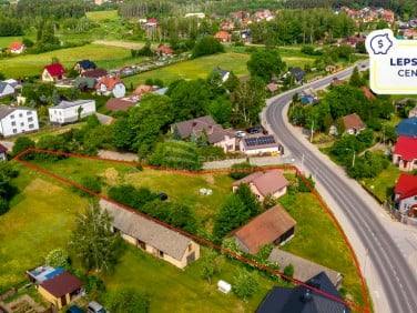 Działka przy lesie