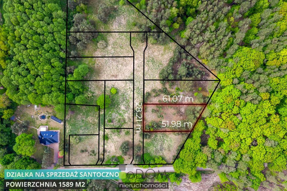 Działka Santoczno